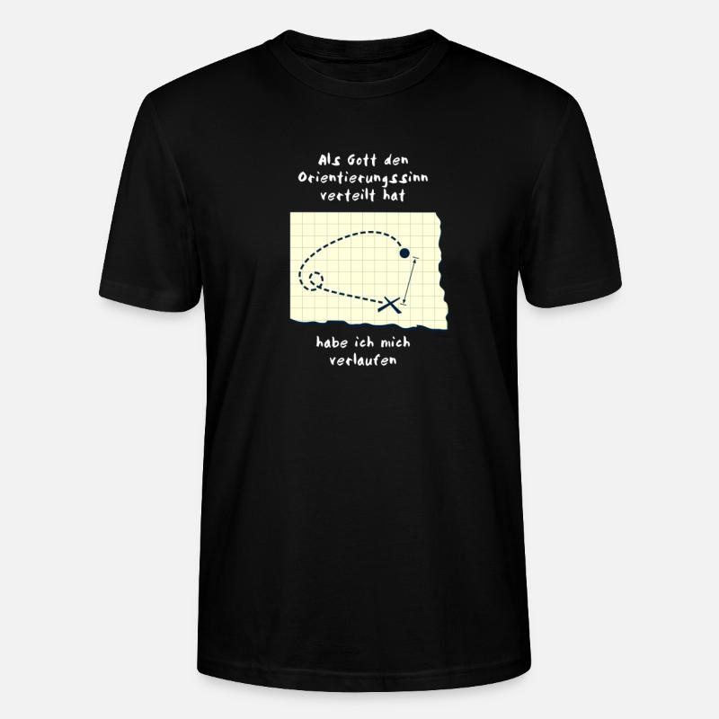 sens de la direction - T-shirt bio CRAFTER Stanley Stella Unisexe - noir