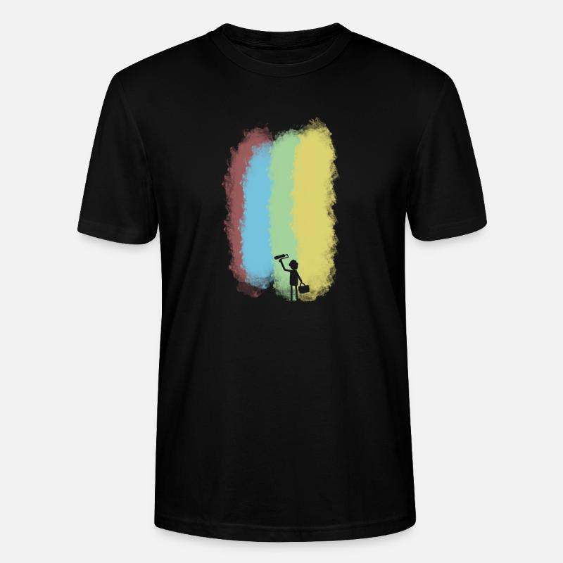 Maler - Stanley/Stella Unisex Bio-T-Shirt CRAFTER - Schwarz