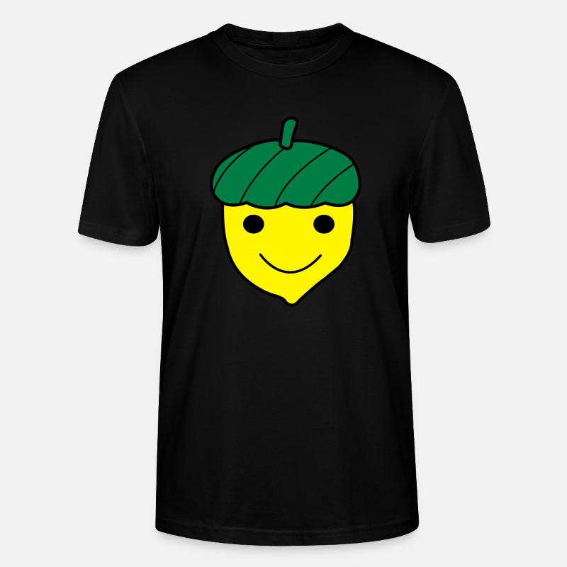 Blije Eikel - Stanley/Stella Unisex Bio-T-Shirt CRAFTER - Schwarz