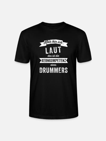 Drummer Drummer Ifølge Funny Gift - Stanley Stella CRAFTER unisex økologisk-T-shirt - sort