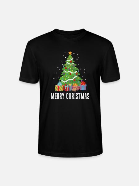 Merry Christmas Merry Christmas Gift - Stanley/Stella CRAFTER Unisex Organic T-Shirt - black