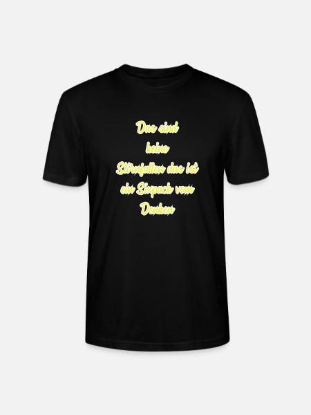 Profesor de refranes divertidos - Camiseta unisex ecológica CRAFTER de Stanley/Stella - negro