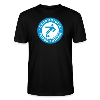 Gromotorik Friedrichshain - Stanley/Stella Unisex Bio-T-Shirt CRAFTER - Schwarz - Vorne - Alina (178cm) & Michal (187cm)