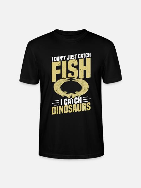 Fishing Rod for Alligator Gar Fishing Alligator - Stanley/Stella CRAFTER Unisex Organic T-Shirt - black
