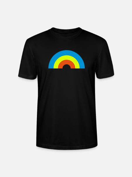 Regenbogen - Stanley/Stella Unisex Bio-T-Shirt CRAFTER - Schwarz