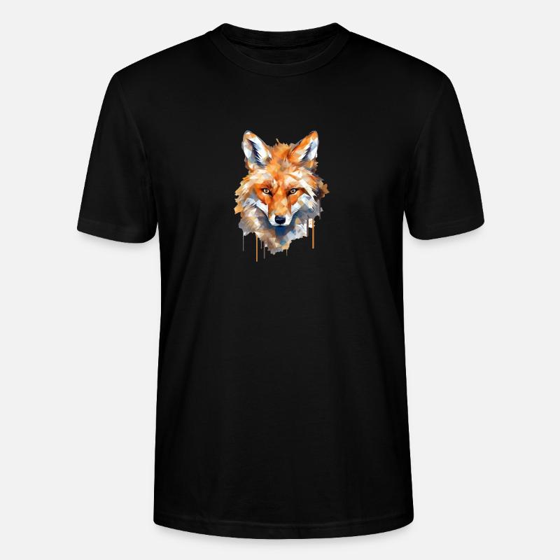 Fuchs - Stanley/Stella Unisex Bio-T-Shirt CRAFTER - Schwarz