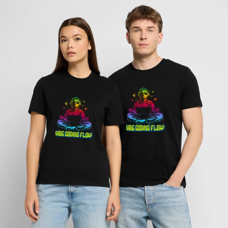 VIBE CODING FLOW – Programmers & Coders Stanley/Stella CRAFTER Unisex Organic T-Shirt