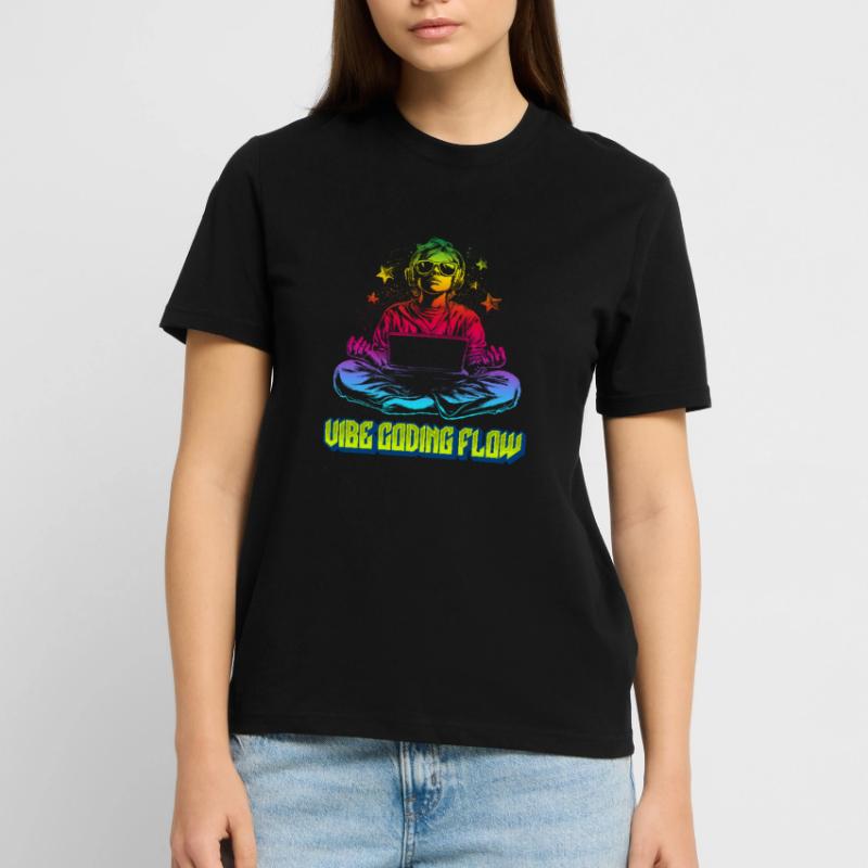 VIBE CODING FLOW – Programmierer & Coder Stanley/Stella Unisex Bio-T-Shirt CRAFTER