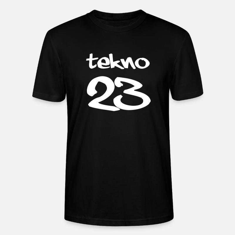 tekno 23 - T-shirt bio CRAFTER Stanley Stella Unisexe - noir