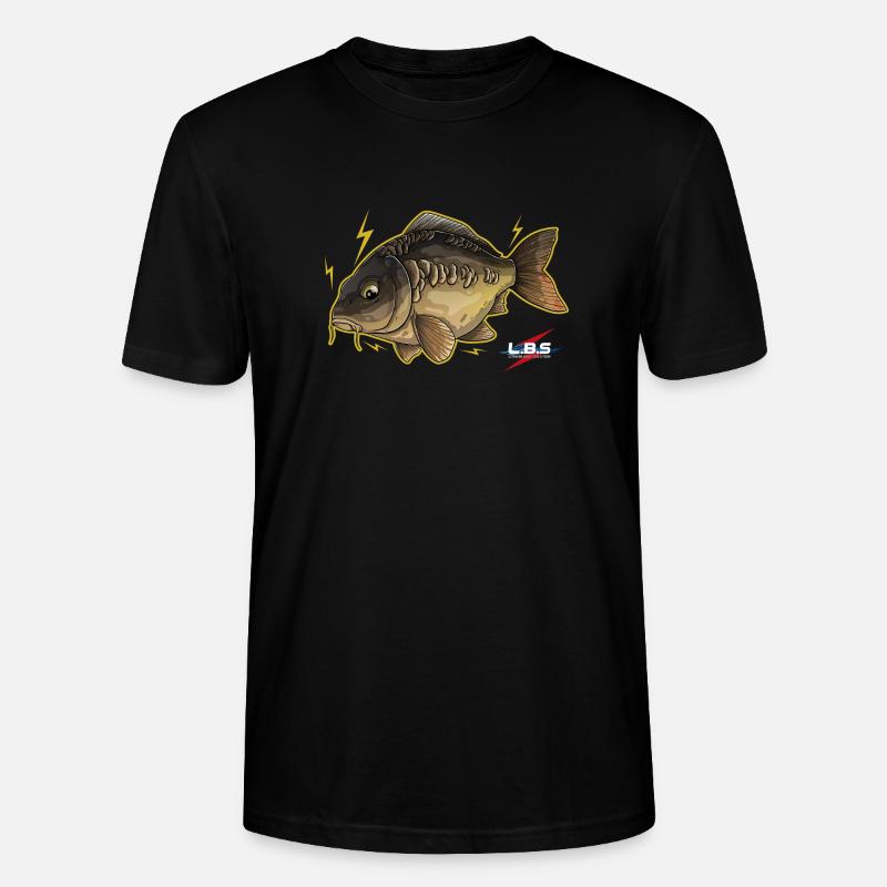 Conception de carpe LBS - T-shirt bio CRAFTER Stanley Stella Unisexe - noir