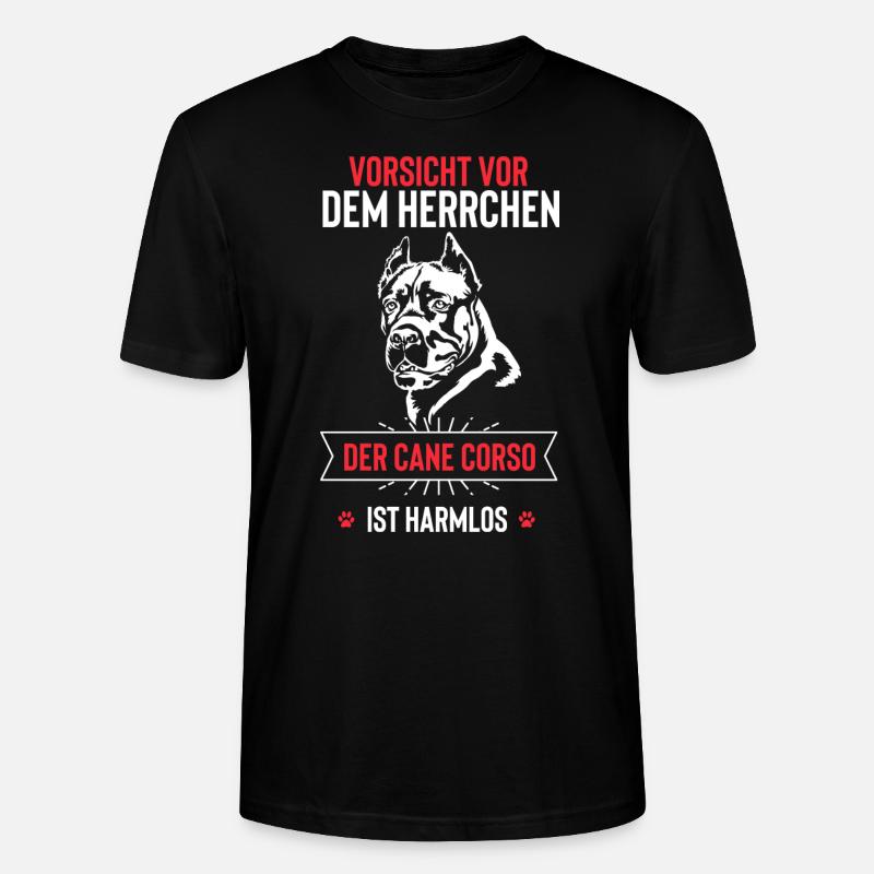 Cane Corso - Stanley/Stella Unisex Bio-T-Shirt CRAFTER - Schwarz