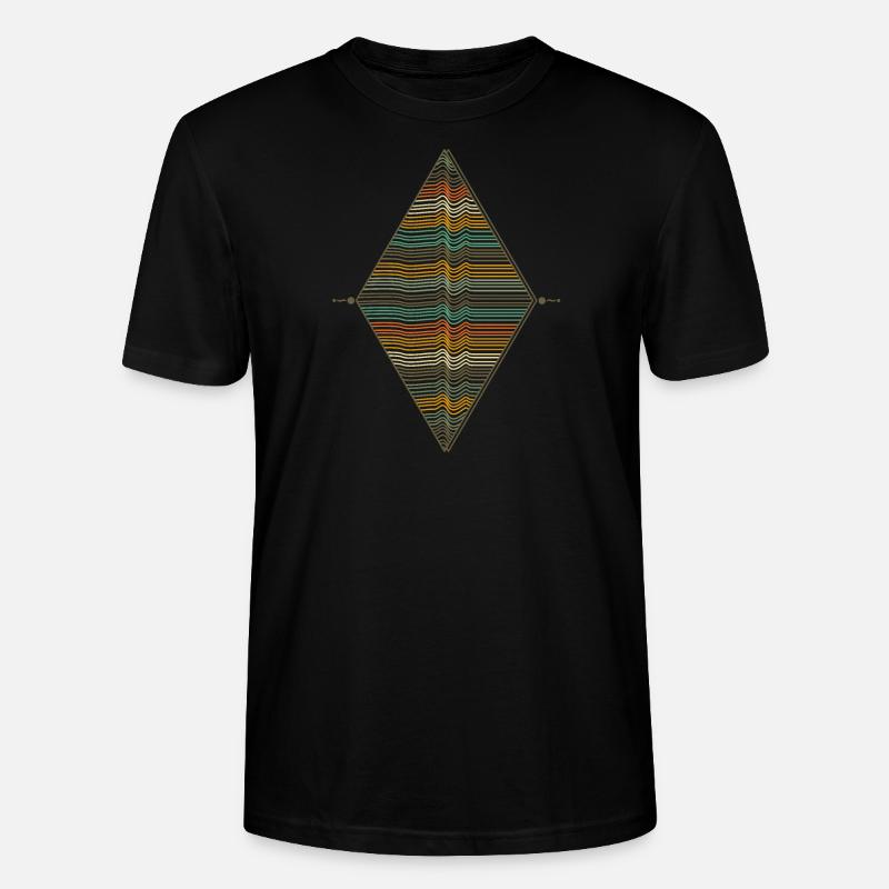 Retro - Stanley/Stella Unisex Bio-T-Shirt CRAFTER - Schwarz