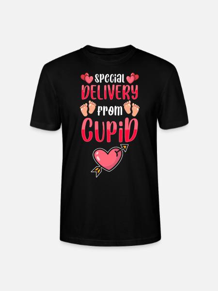 Babybauch Mutter Werdende Mutter Nachwuchs - Stanley/Stella Unisex Bio-T-Shirt CRAFTER - Schwarz