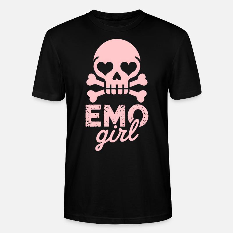 Fille emo ! - T-shirt bio CRAFTER Stanley Stella Unisexe - noir