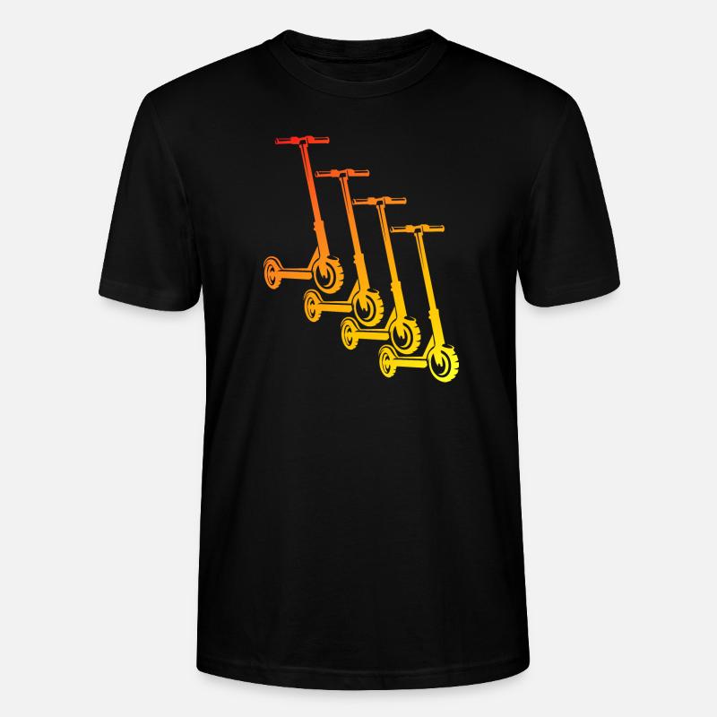 E-Scooter E-Roller Scooter - Stanley/Stella Unisex Bio-T-Shirt CRAFTER - Schwarz