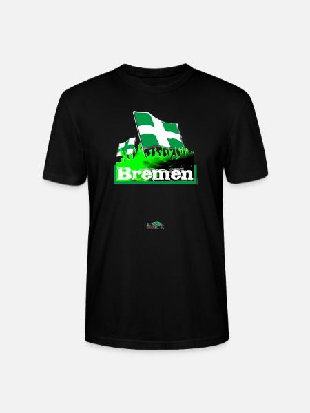 bremen - Stanley/Stella Unisex Bio-T-Shirt CRAFTER - Schwarz