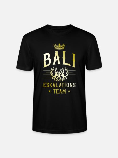 Bali Escalation - Stanley/Stella CRAFTER Unisex Organic T-Shirt - black
