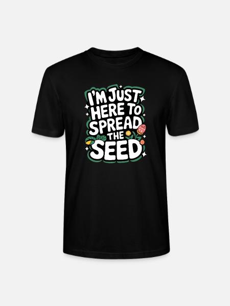 Gardener Garden Plants Gardening - Stanley/Stella CRAFTER Unisex Organic T-Shirt - black