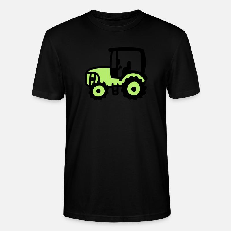 tracto - T-shirt bio CRAFTER Stanley Stella Unisexe - noir