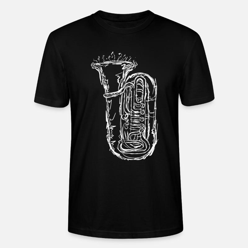 Tuba - Stanley/Stella Unisex Bio-T-Shirt CRAFTER - Schwarz