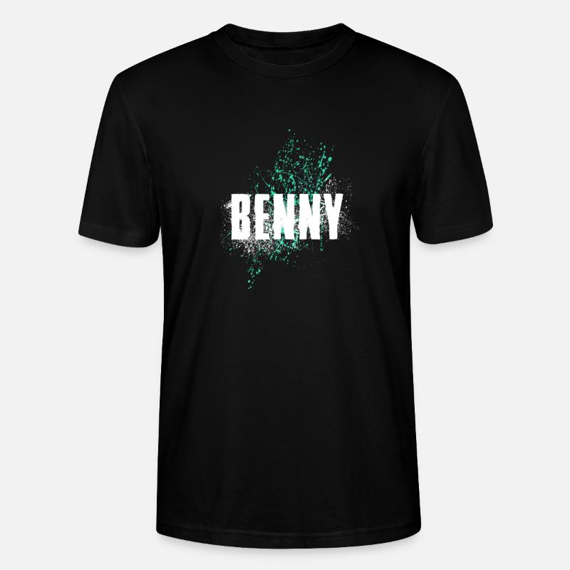 Benny - Stanley/Stella Unisex Bio-T-Shirt CRAFTER - Schwarz
