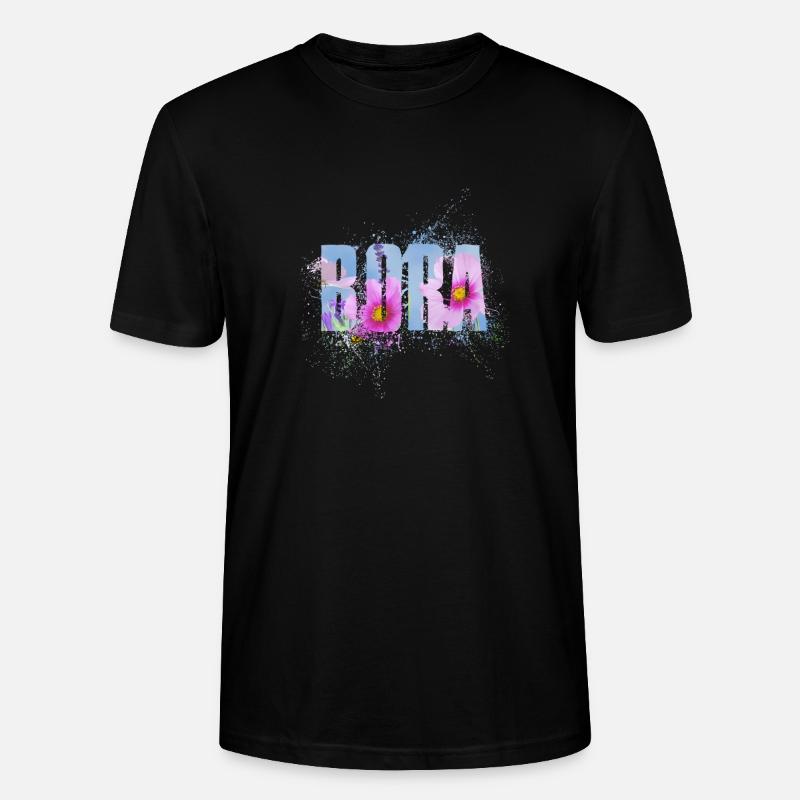 Bora - Stanley/Stella Unisex Bio-T-Shirt CRAFTER - Schwarz