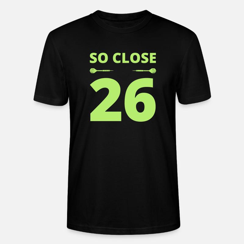 SO CLOSE - Stanley/Stella Unisex Bio-T-Shirt CRAFTER - Schwarz