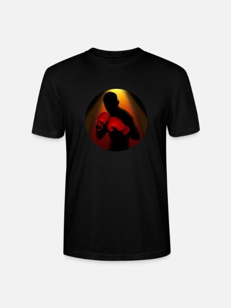 Boxing - Stanley/Stella CRAFTER Unisex Organic T-Shirt - black