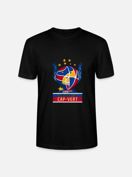 Kapverdischer Ozean der Freude - Stanley/Stella Unisex Bio-T-Shirt CRAFTER - Schwarz