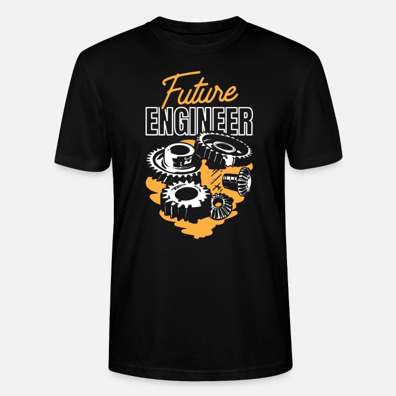 Future Engineer - Stanley/Stella Unisex Bio-T-Shirt CRAFTER - Schwarz