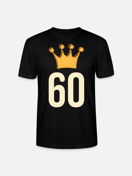 60e anniversaire de Krone - T-shirt bio CRAFTER Stanley Stella Unisexe - noir