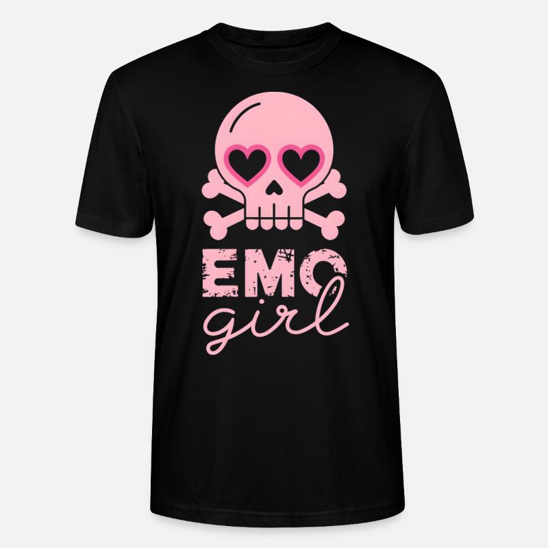 Fille emo ! - T-shirt bio CRAFTER Stanley Stella Unisexe - noir
