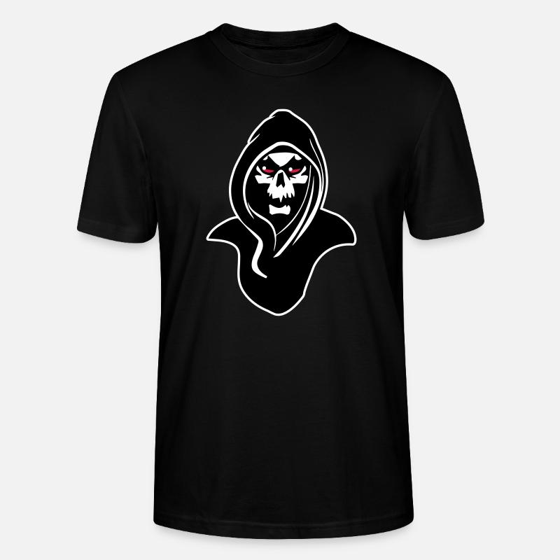 mort capot - T-shirt bio CRAFTER Stanley Stella Unisexe - noir