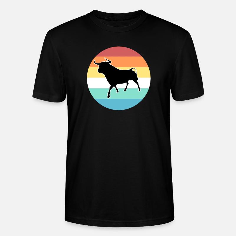 Taureau - T-shirt bio CRAFTER Stanley Stella Unisexe - noir