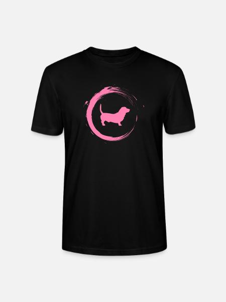 dachshund - Stanley/Stella CRAFTER Unisex Organic T-Shirt - black
