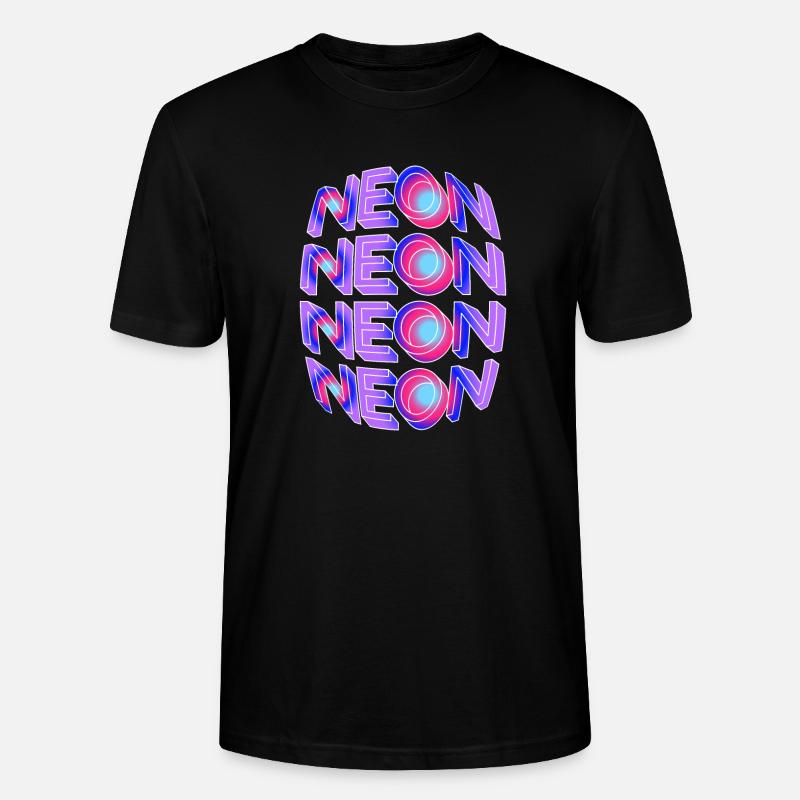 Neon - Stanley/Stella Unisex Bio-T-Shirt CRAFTER - Schwarz