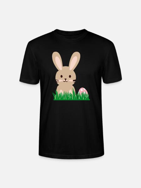 Hare - Stanley/Stella CRAFTER Unisex Organic T-Shirt - black