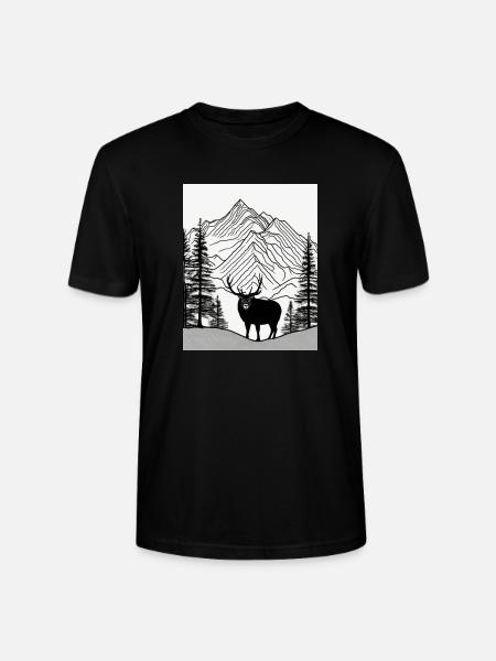 Simple Natur - Stanley/Stella Unisex Bio-T-Shirt CRAFTER - Schwarz