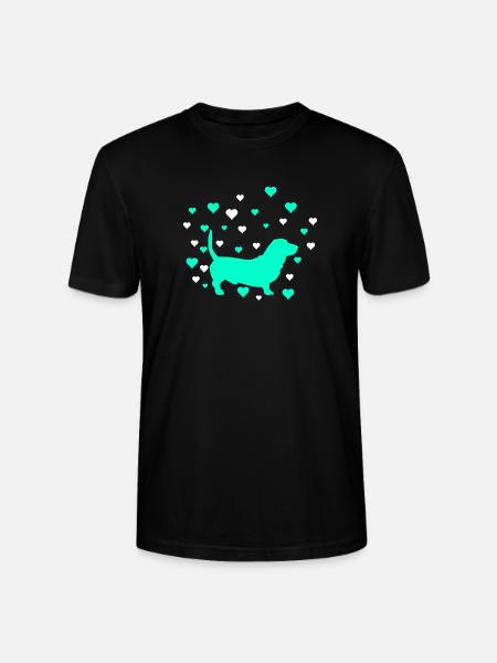 Dackel - Stanley/Stella Unisex Bio-T-Shirt CRAFTER - Schwarz