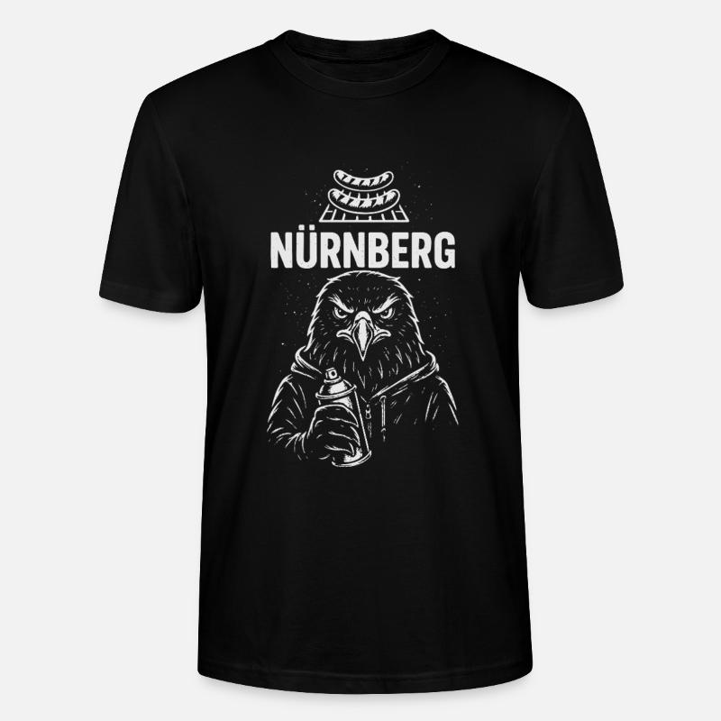 Grill & Graffiti Nürnberg - Stanley/Stella Unisex Bio-T-Shirt CRAFTER - Schwarz