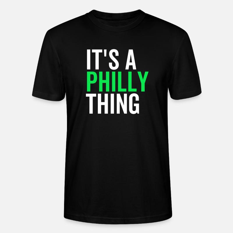Es ist eine Philly-Sache - Stanley/Stella Unisex Bio-T-Shirt CRAFTER - Schwarz