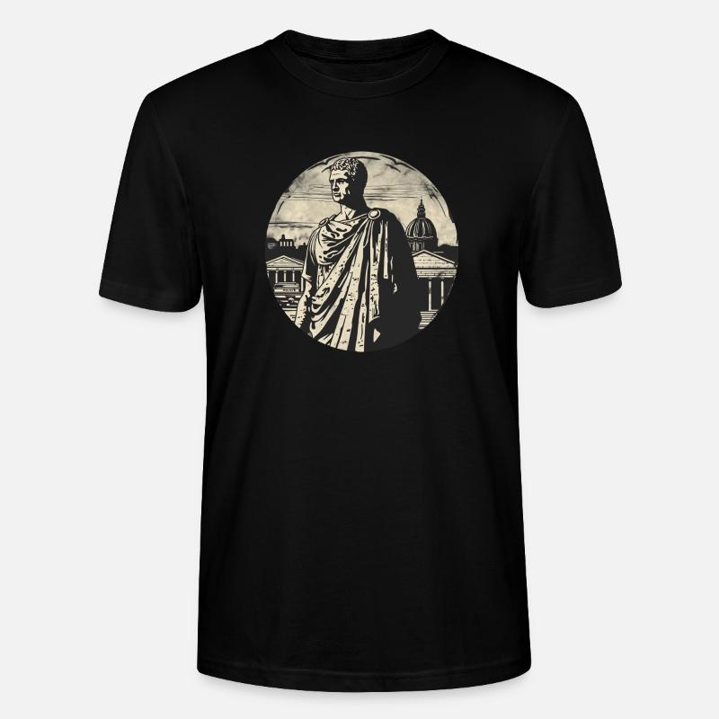 Cäsar-Siegel - Stanley/Stella Unisex Bio-T-Shirt CRAFTER - Schwarz
