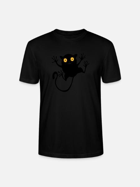 Koboldmaki (für Kinder) - Stanley/Stella Unisex Bio-T-Shirt CRAFTER - Schwarz