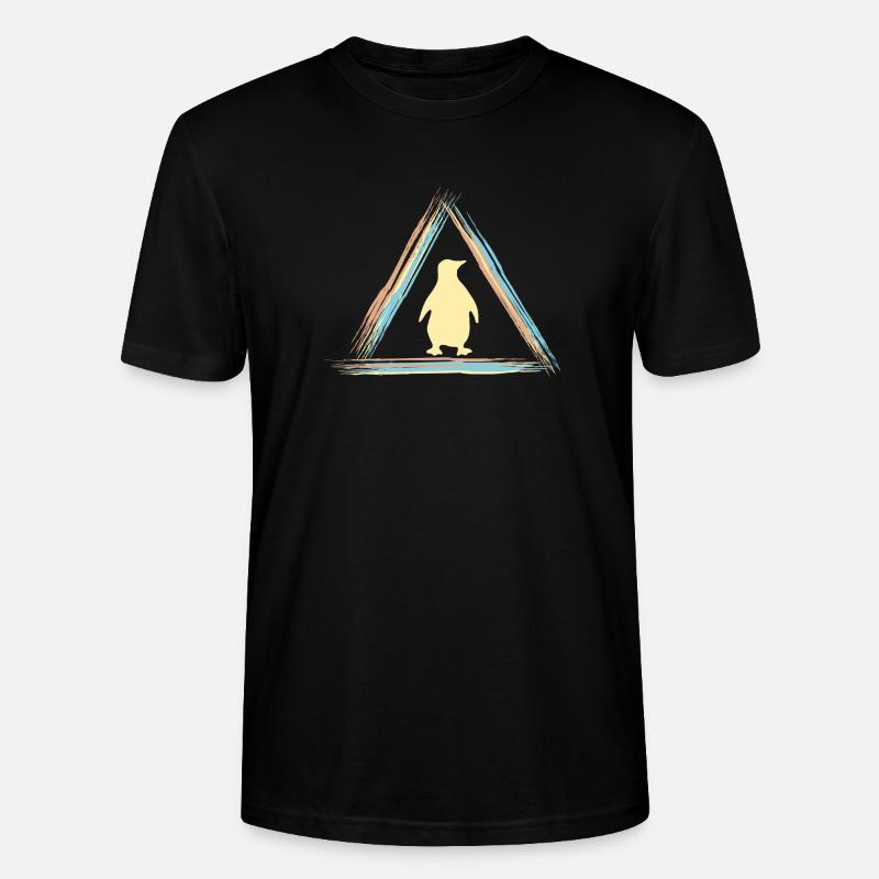 Pinguin - Stanley/Stella Unisex Bio-T-Shirt CRAFTER - Schwarz