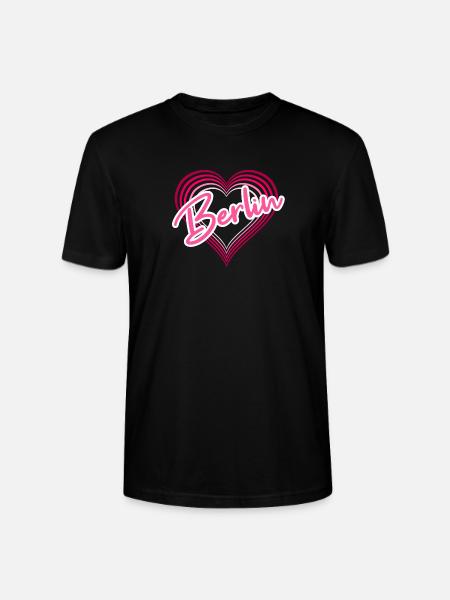 Berlin - Stanley/Stella CRAFTER Unisex Organic T-Shirt - black