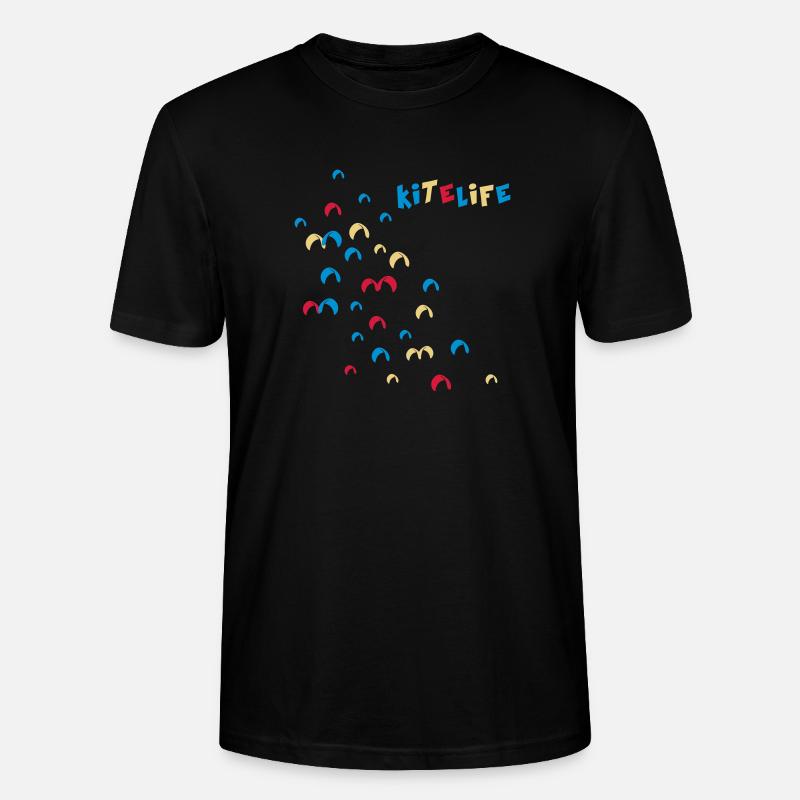 Kitelife - Stanley/Stella Unisex Bio-T-Shirt CRAFTER - Schwarz
