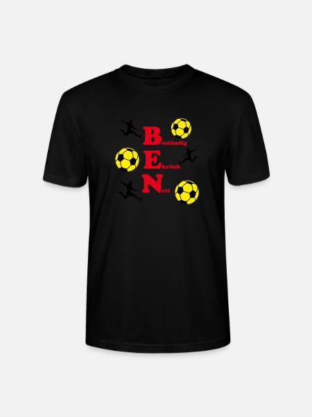Ben - Stanley/Stella Unisex Bio-T-Shirt CRAFTER - Schwarz