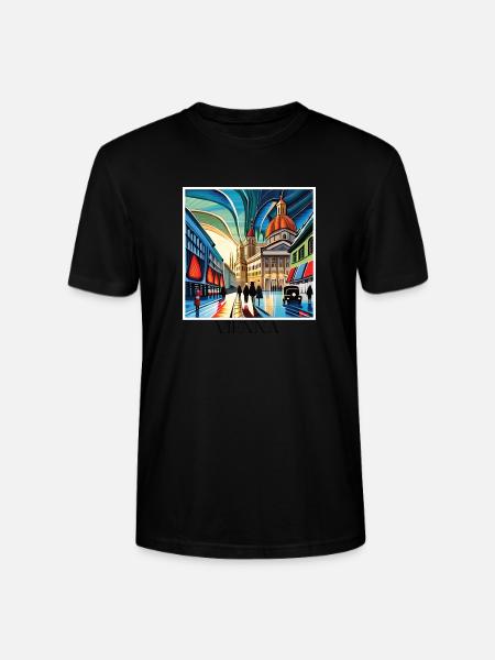 VIENNA - Stanley/Stella CRAFTER Unisex Organic T-Shirt - black