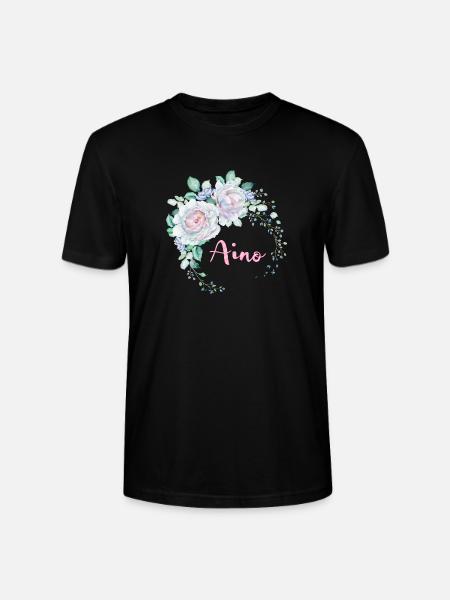 Für Aino - Stanley/Stella Unisex Bio-T-Shirt CRAFTER - Schwarz
