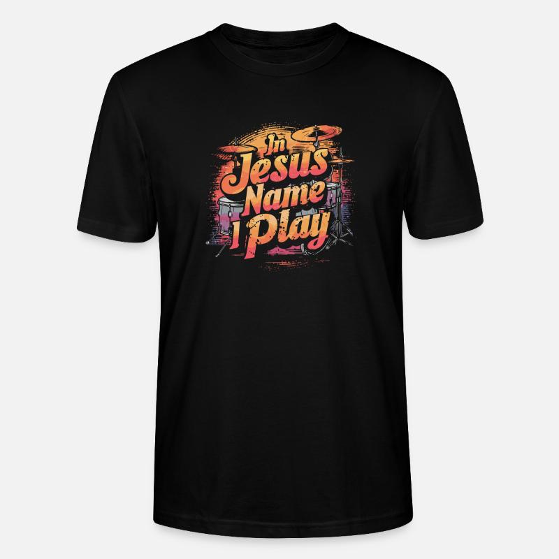 Dynamik im Lobpreis - Stanley/Stella Unisex Bio-T-Shirt CRAFTER - Schwarz